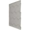Ekena Millwork 19 5/8in. W x 19 5/8in. H Honeycomb EnduraWall Decorative 3D Wall Panel Covers 2.67 Sq. Ft. WP20X20HBFSM - alternate 3
